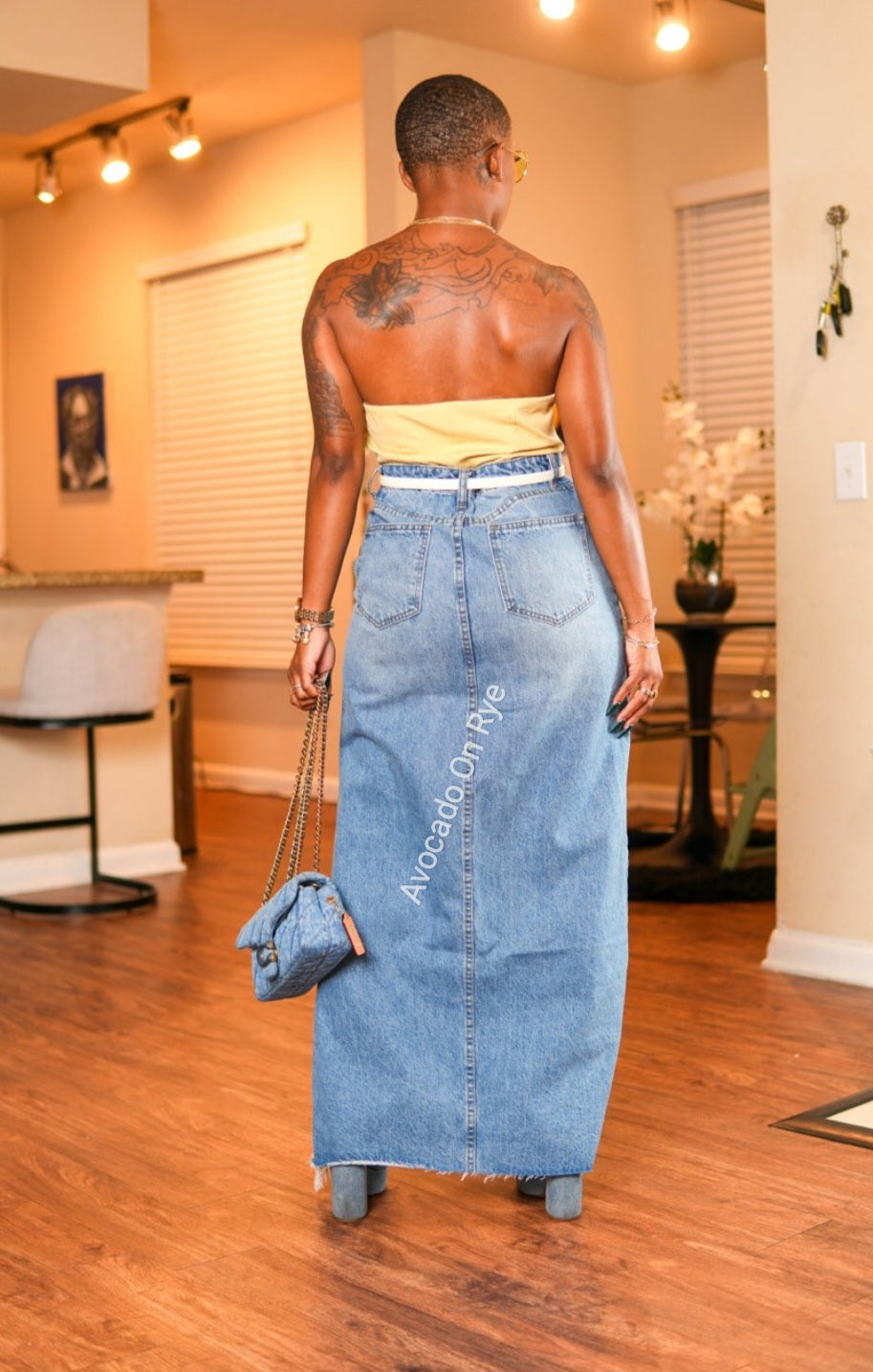 Lucy Denim skirt