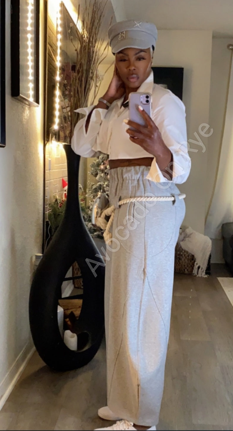 Tallulah Harem Joggers with Rope Belt ( Please Read Description)