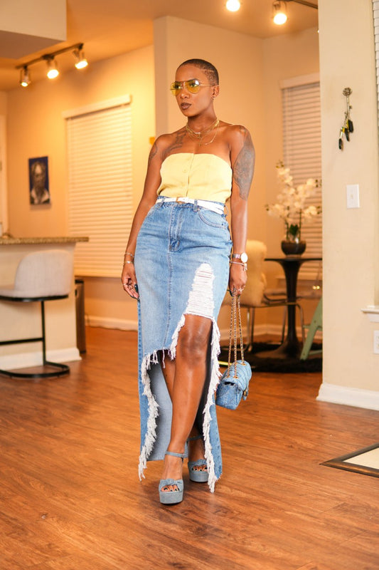 Lucy Denim skirt