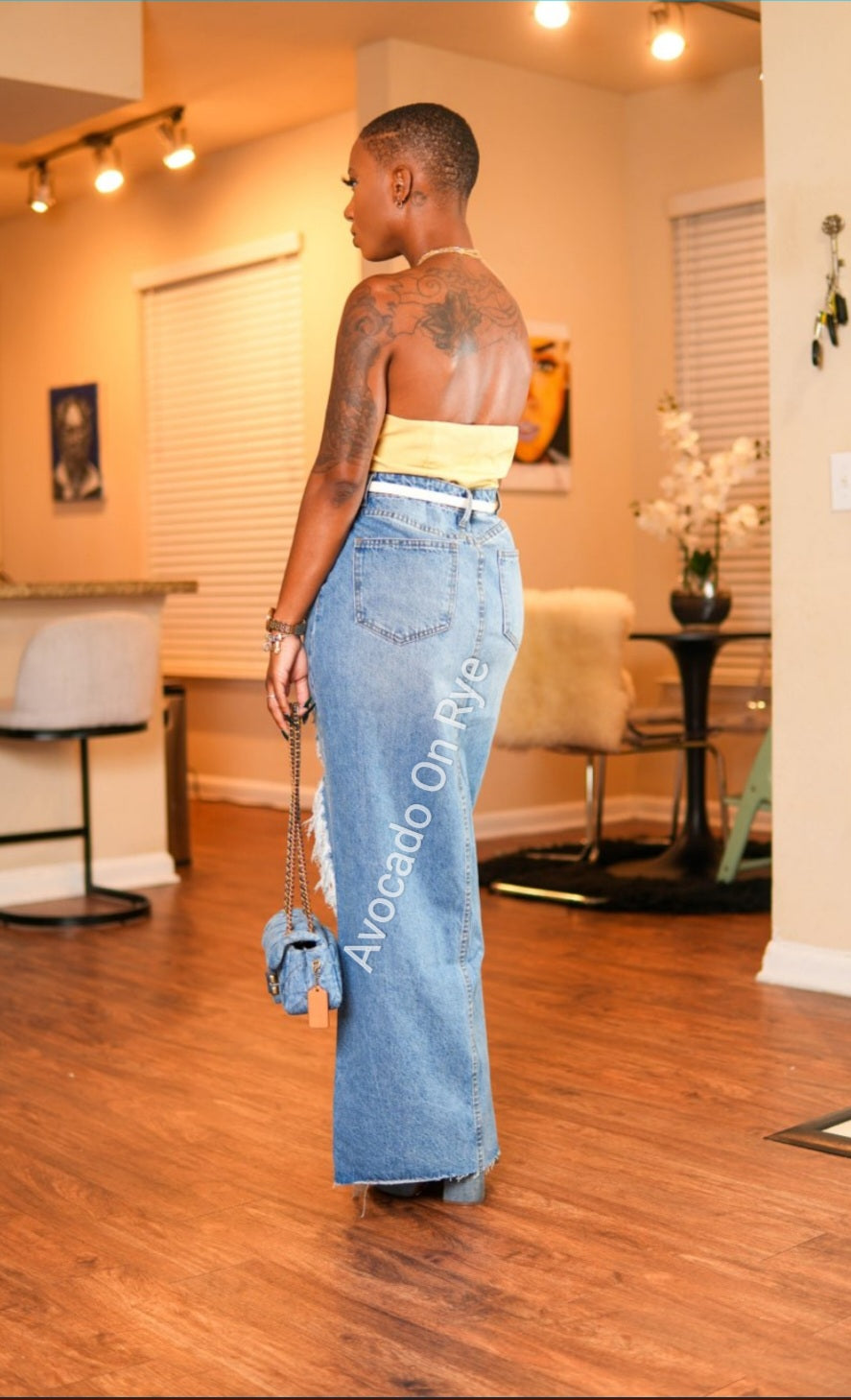 Lucy Denim skirt